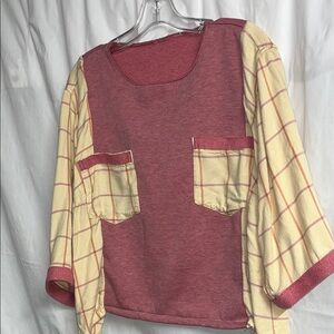 Custom thrift flip sweat/flannel campfire shirt